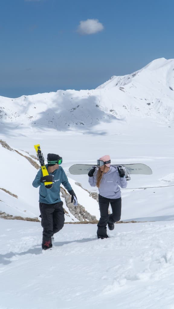 Private ski lesson in Sierra Nevada